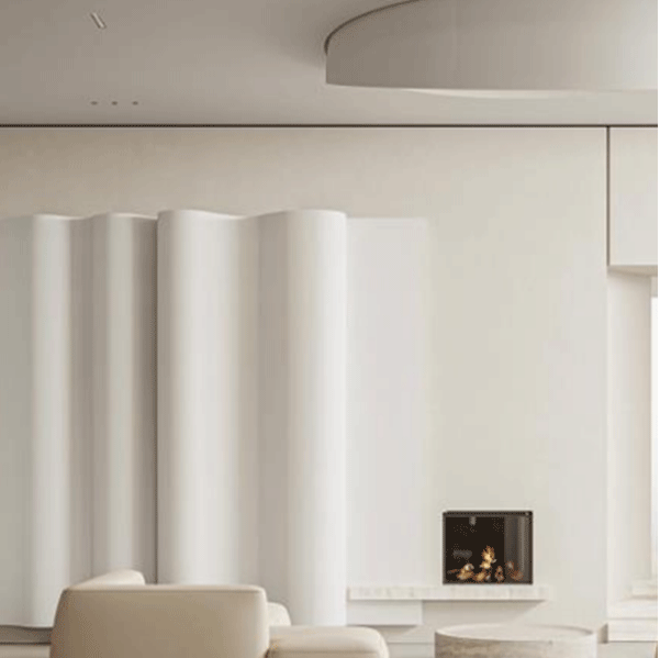 繁华融于简，五色藏于白